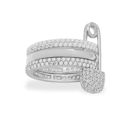 SILVER RING OX