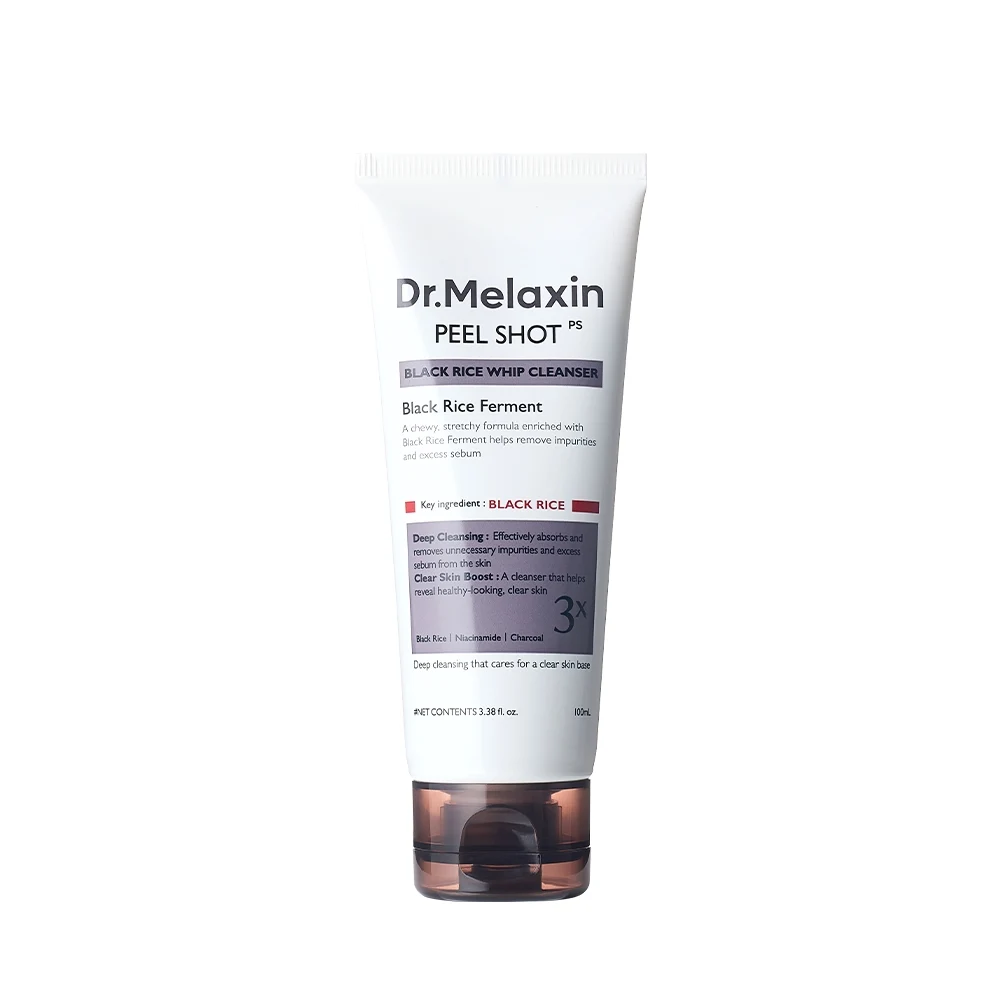 신세계인터넷면세점-닥터멜락신-Cleansers-필 샷 흑미 휩 클렌저 100ml