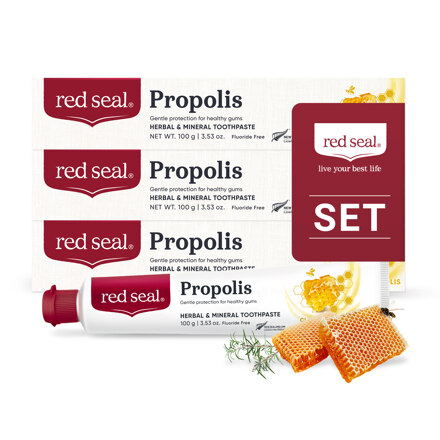 Red Seal Propolis Toothpaste Set (100g x 3)