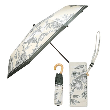 Yellow Toile de Jouy 3-Fold UV Umbrella 伞