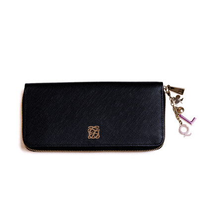 Women's Zipper Wallet SR3SD91FG0BL (钱包)