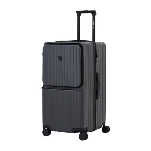 [DRPX Lucky Planet] LUCKY HEARTY GoBeyond S3 28-inch Suitcase, Ebony Black