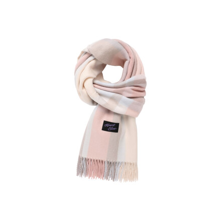 Cuddle Check Muffler / PEACH BUTTER 围巾