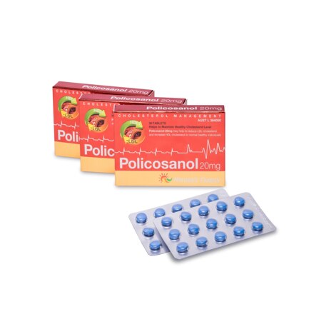 폴리코사놀 20mg 3박스 (30정,3개월분)
