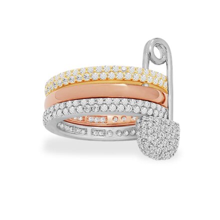SILVER RING OX