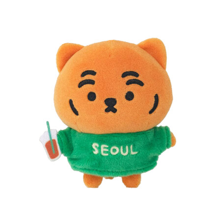 무직타이거 뚱랑투어 시티 뚱랑이 인형 키링_서울