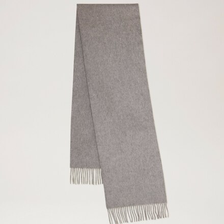 Small Solid Merino Wool Scarf