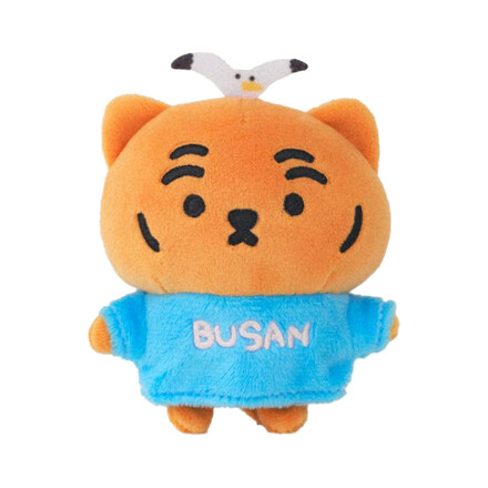 무직타이거 뚱랑투어 시티 뚱랑이 인형 키링 - 부산