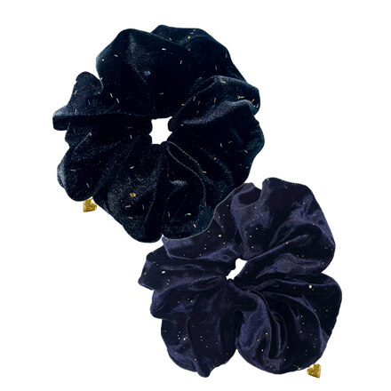 Becky scrunchie, SPACE + INDIGO