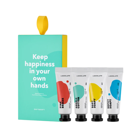 Signature Perfume Hand Cream Miniature Gift Set 10ml*4EA 护手霜礼盒