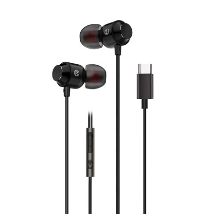[ACTTO] NEWEST TYPE C EARPHONES 耳机 黑色
