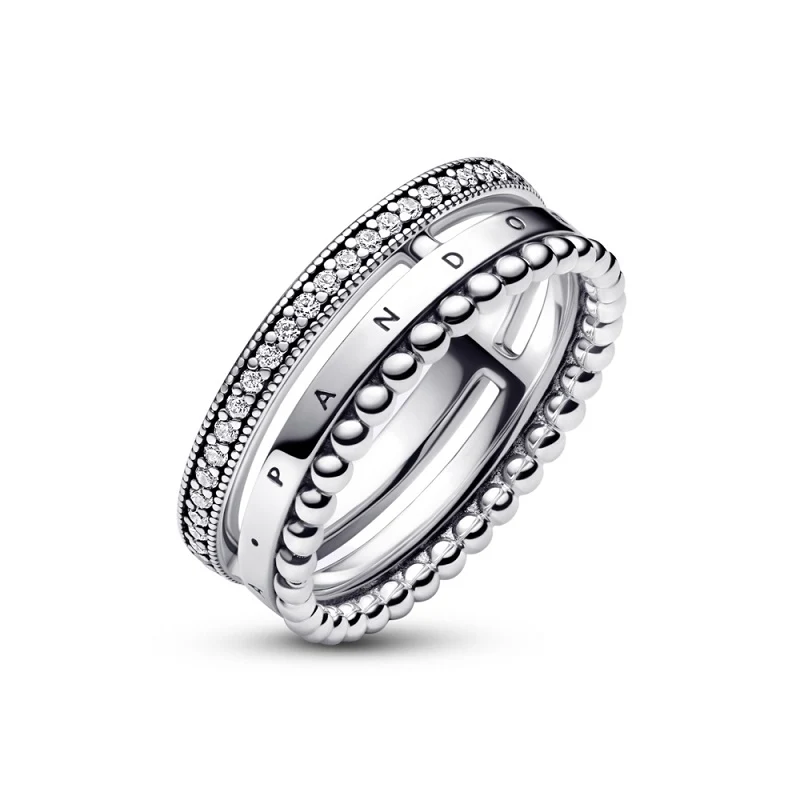 신세계인터넷면세점-판도라-ring-판도라 시그니처 로고 파베 & 비디드 링