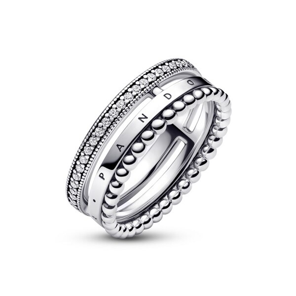 신세계인터넷면세점-판도라-ring-판도라 시그니처 로고 파베 & 비디드 링