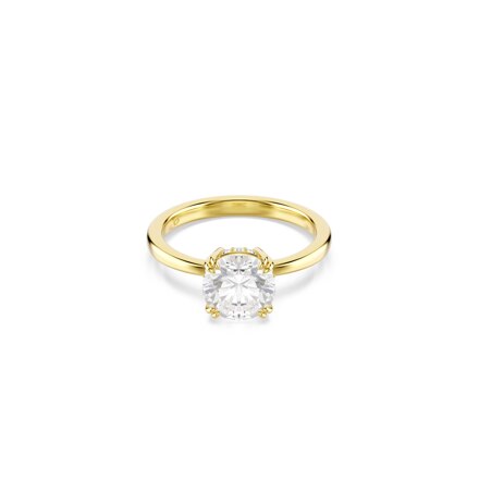 STILLA:RING RND WHITE/GOS 55