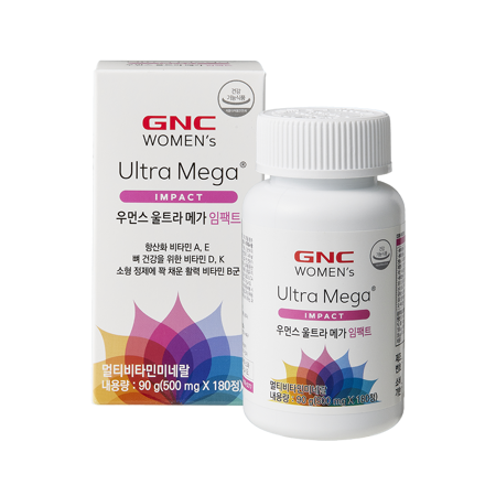 [GNC] 우먼스울트라메가 임팩트 (180정)