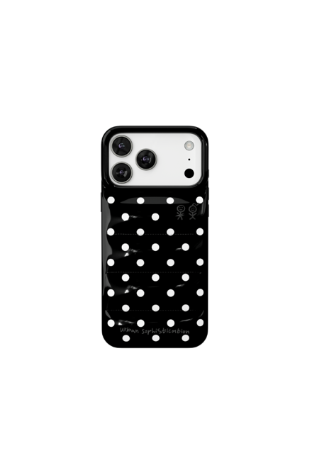 THE PUFFER CASE - POLKA DOTS