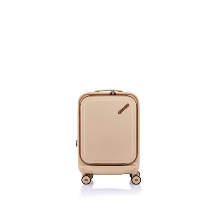 TOIIS OCEAN Expandable 20-inch Carry-On Luggage_Sand