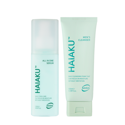 하이아쿠 수분 맨즈세트 120ml+100ml