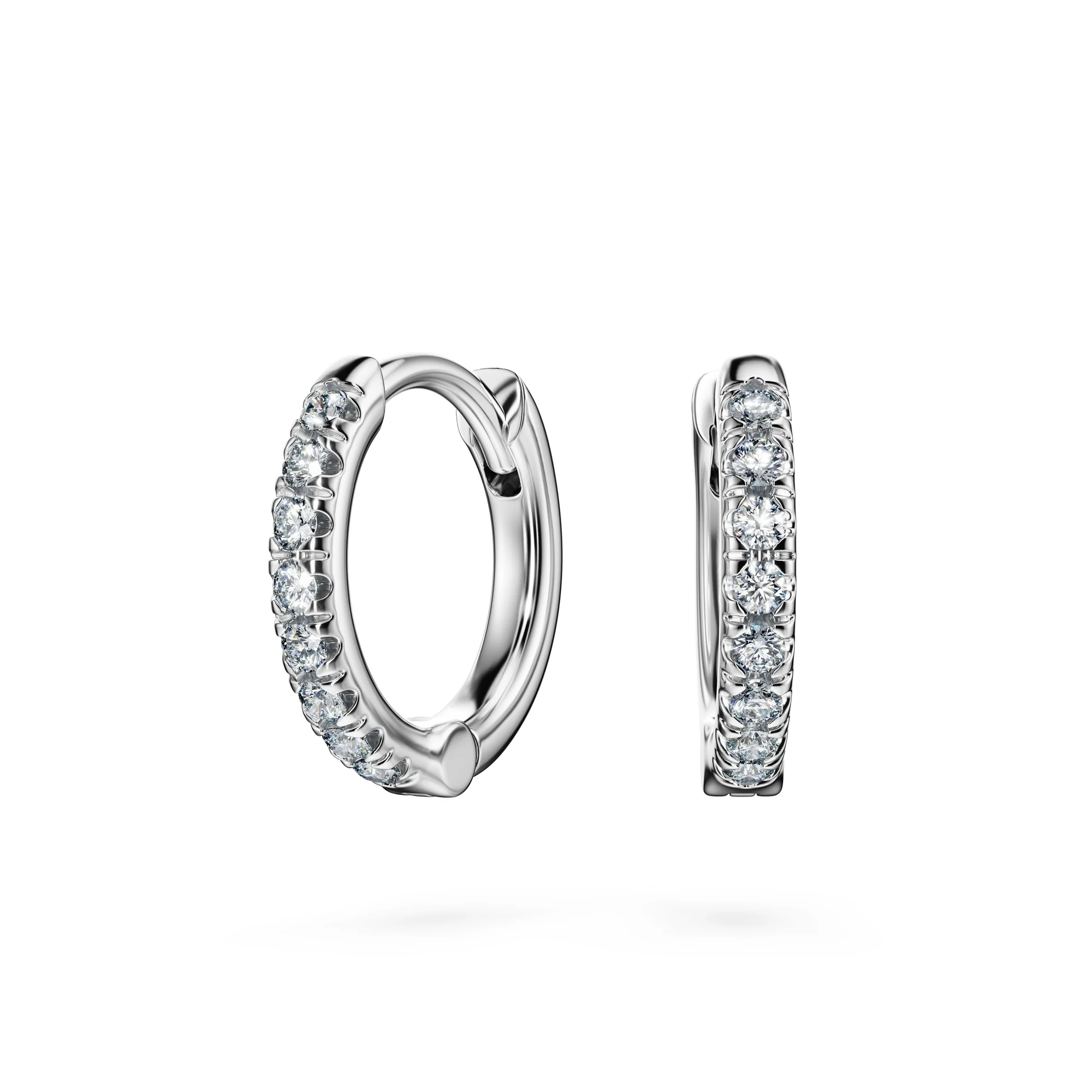 신세계인터넷면세점-스와로브스키-earring-Eternity 후프 이어링, 랩 그로운 다이아몬드 0.1ct