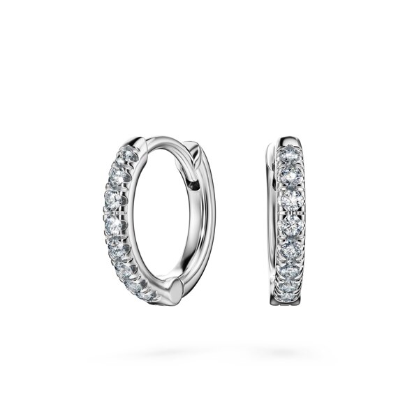 신세계인터넷면세점-스와로브스키-earring-Eternity 후프 이어링, 랩 그로운 다이아몬드 0.1ct