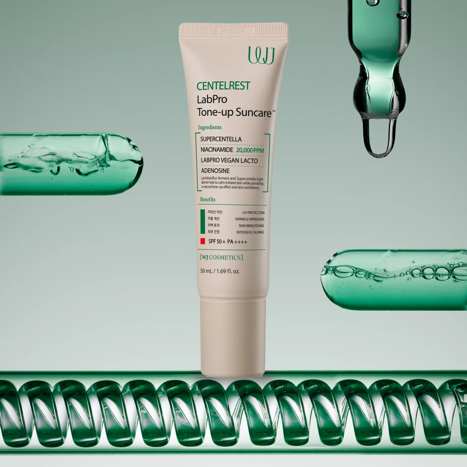 신세계인터넷면세점-더블유제이코스메틱-Suncare-센텔레스트 랩프로 톤업 선케어 50ml