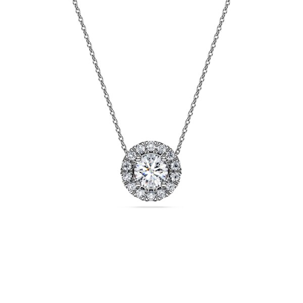 신세계인터넷면세점-스와로브스키-necklace-Eternity 헤일로 솔리테어 펜던트, 랩 그로운 다이아몬드 1ct