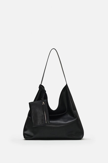 Pulpy hobo bag Black