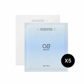 Azulene Soothing Collagen Gel Mask 面膜 5pcs