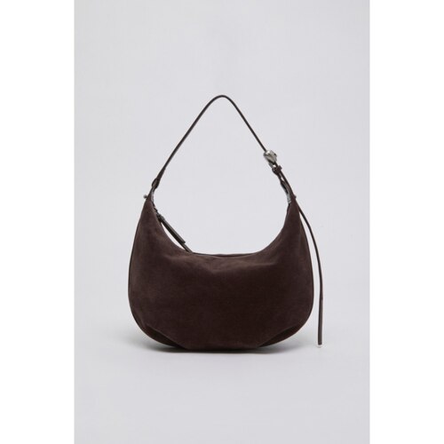 Luv moon bag(Suede brown)