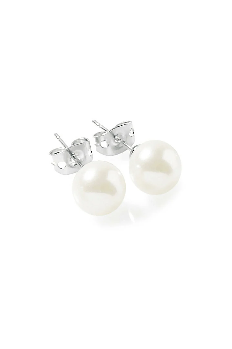신세계인터넷면세점-미사키-earring-EARRINGS CLASSIC RHODIUM 8MM