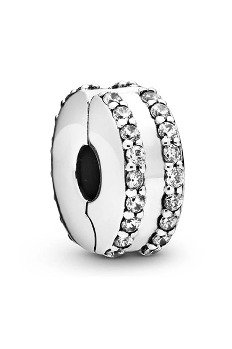 신세계인터넷면세점-판도라-bracelet-더블 라인드 파베 클립
