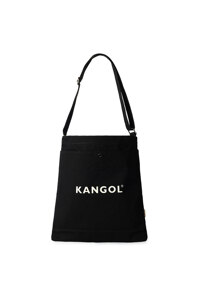 韩际新世界网上免税店-KANGOL-休闲箱包-EB0025BKOS Eco Cross Bag Connie N 环保斜挎包 0025 BLACK
