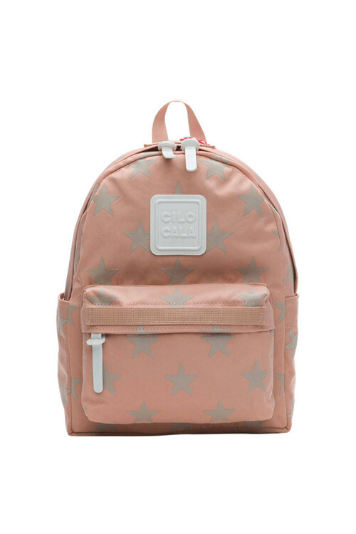 韩际新世界网上免税店-CILOCALA-女士箱包-STAR PRINT BACKPACK S GUAVA 双肩包
