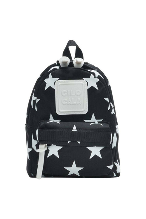 韩际新世界网上免税店-CILOCALA-女士箱包-STAR PRINT BACKPACK XS BLACK 双肩包