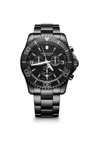 신세계인터넷면세점-빅토리녹스 시계-시계-Maverick Chronograph Black Edition Black Dial Black Bracelet Watch