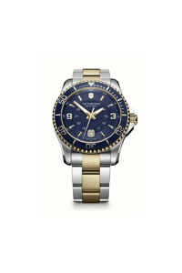 신세계인터넷면세점-빅토리녹스 시계-시계-Maverick Large Blue Dial 2 Tones Bracelet Watch
