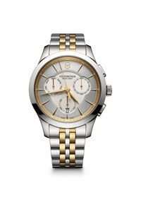 신세계인터넷면세점-빅토리녹스 시계-시계-Alliance Chronograph Silver Dial 2 Tones Bracelet Watch