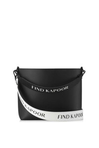 韩际新世界网上免税店-FIND KAPOOR-男士箱包-LEKOO BAG H 24 LETTERING LINE SET - BLACK 单肩包