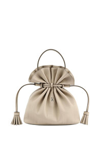 韩际新世界网上免税店-JOSEPH&STACEY-女士箱包-Lucky Pleats Crossbag Ecru Beige 单肩包