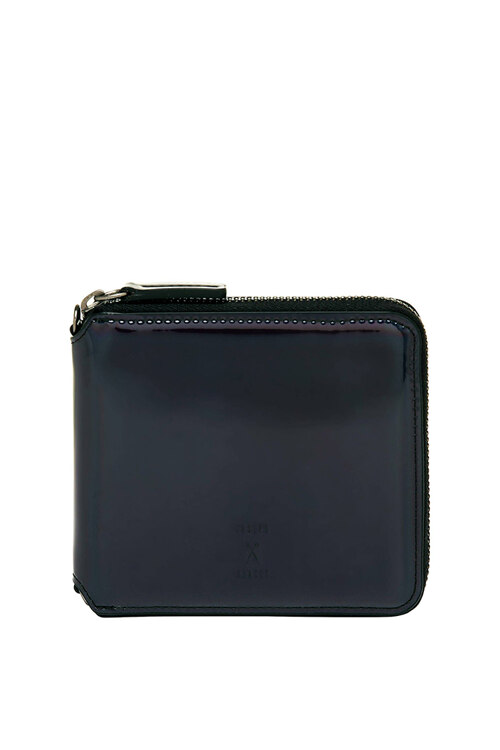 韩际新世界网上免税店-JOSEPH&STACEY-钱包-0JSI1WT40501F Easypass OZ Wallet Half Mirror MIRROR BLACK 短款钱包