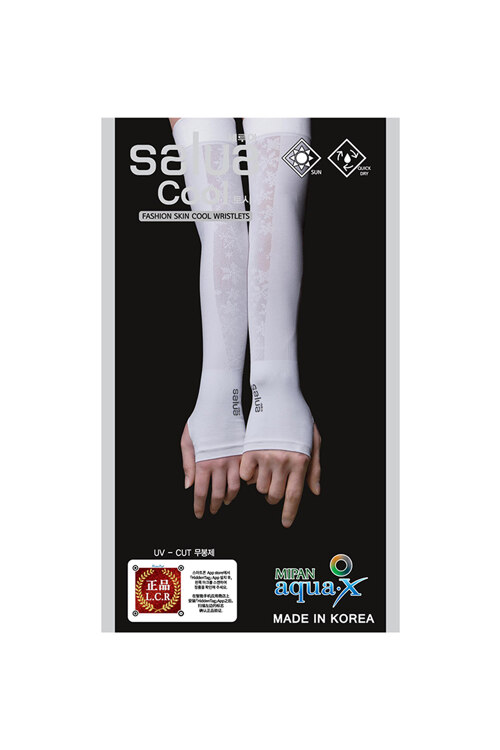 韩际新世界网上免税店-SALUA-时尚配饰-防晒冰袖 黑色