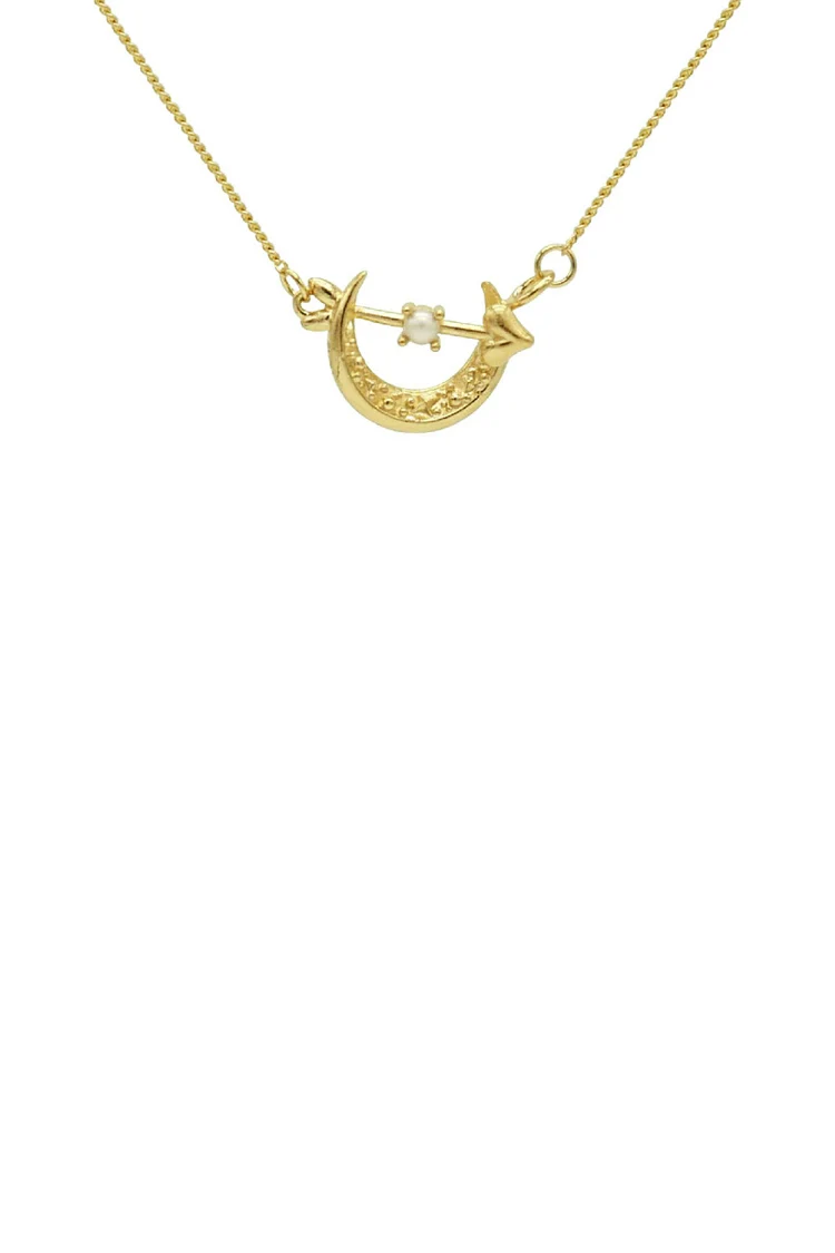 신세계인터넷면세점-플로움-necklace-Lune Catcher Necklace (Gold)