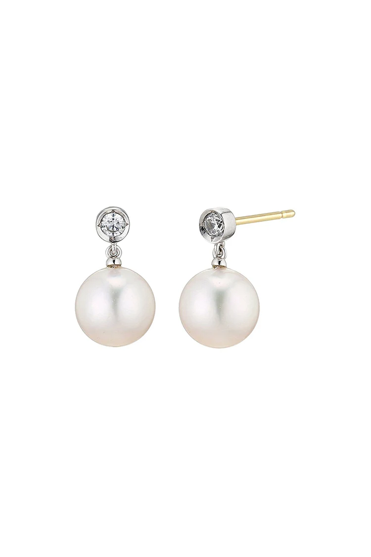 신세계인터넷면세점-포씨엘-earring-클래식 해수진주 귀걸이(W.G)
