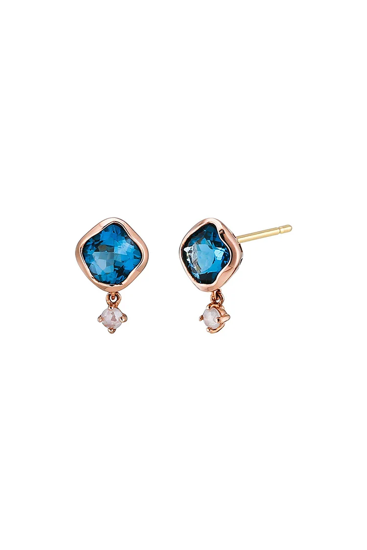 신세계인터넷면세점-포씨엘-earring-런던블루 토파즈 귀걸이(R.G)
