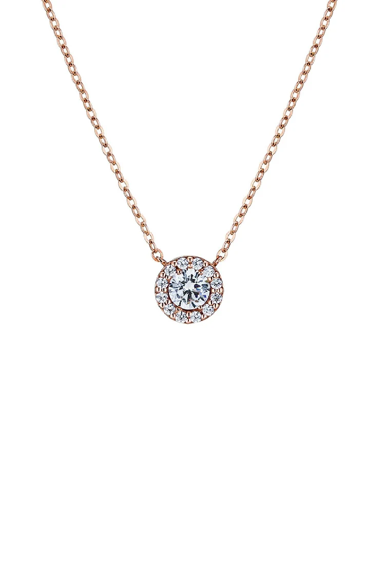 신세계인터넷면세점-포씨엘-necklace-블링블링 라운드 목걸이(R.G)