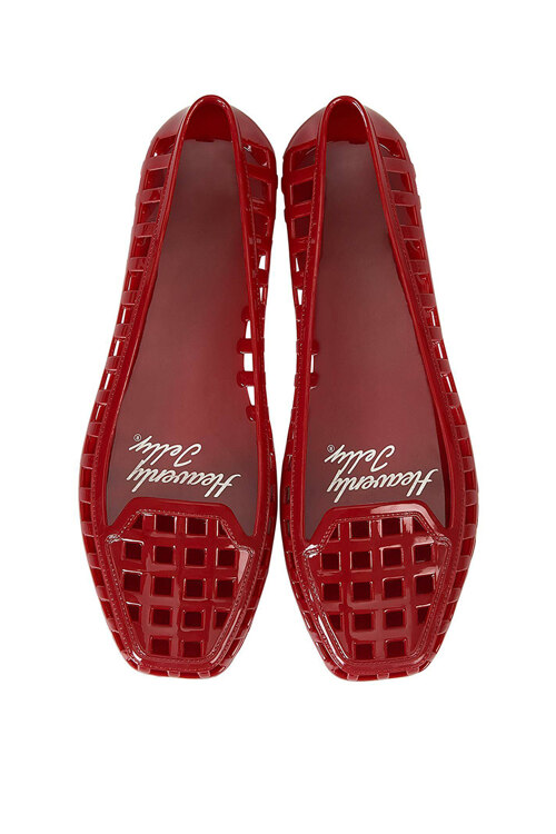 韩际新世界网上免税店-HeavenlyJelly-鞋-Classic Plain Burgundy 235 果冻鞋