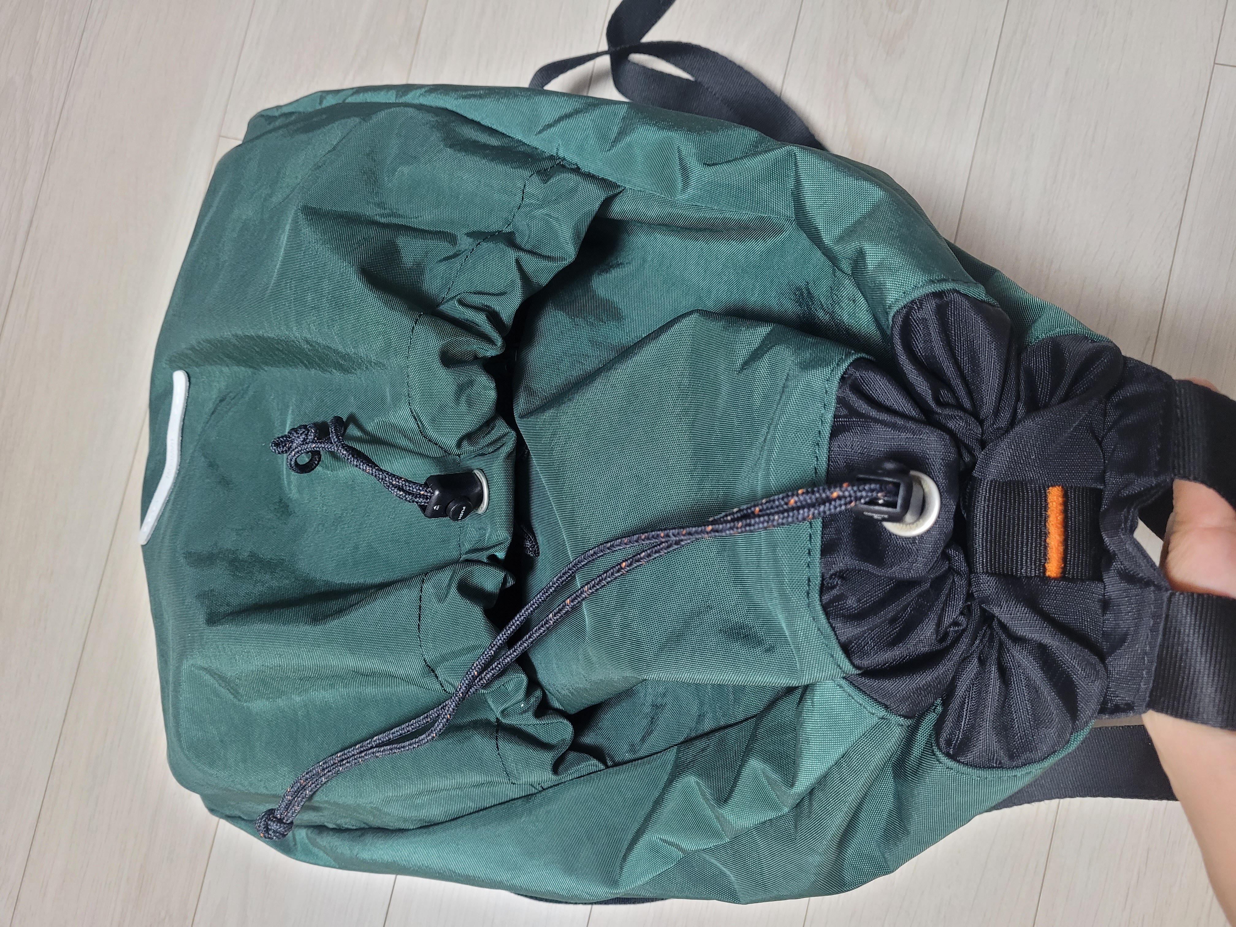 バックパック・リュック RAWROW Low Low String Slim Backpack ep.2 503 Deep green STRING SLIM BACKPACK ep.2 503 DEEP GREEN - 로우로우 - 패션