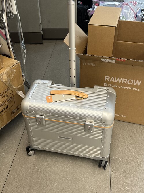R TRUNK ALU CONVERTIBLE 44L / 17'' 540 SILVER - 로우로우 - 패션