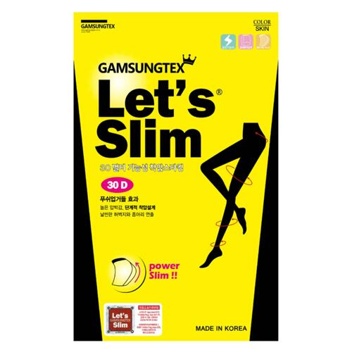 韩际新世界网上免税店-LETS SLIM-服饰-30D COMPRESSION STOCKINGS SKIN 瘦腿丝袜