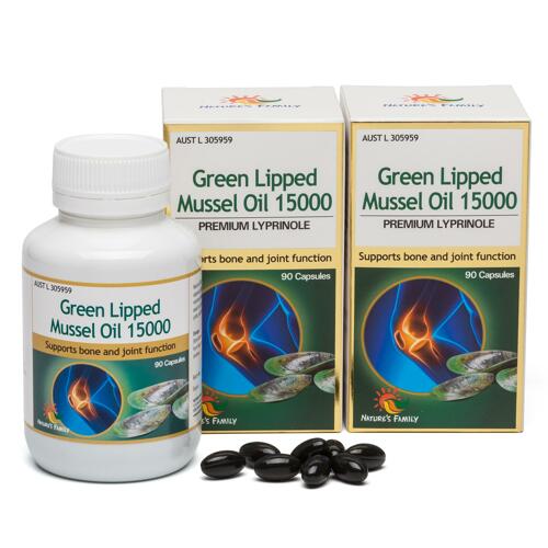 Green Lipped Mussel 15000mg 90x2